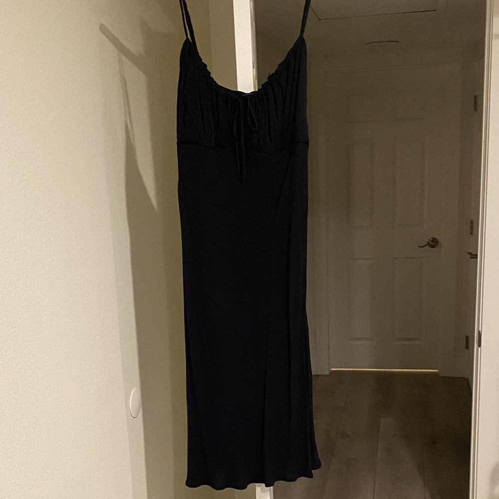 Wild Fable Black Midi Dress